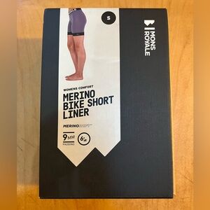 Mons Royale Merino Bike Short Liner - Women’s Small